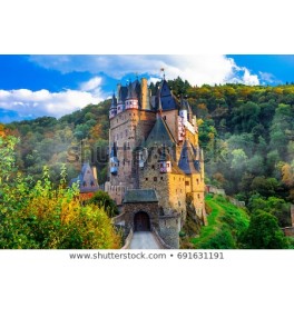 Burg Eltz - one of the most beautiful castles of Europe. Germany